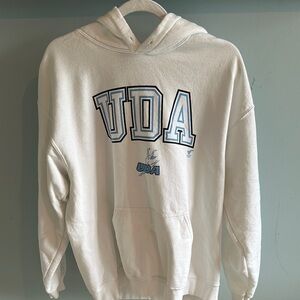 UDA DANCE WHITE HOODIE